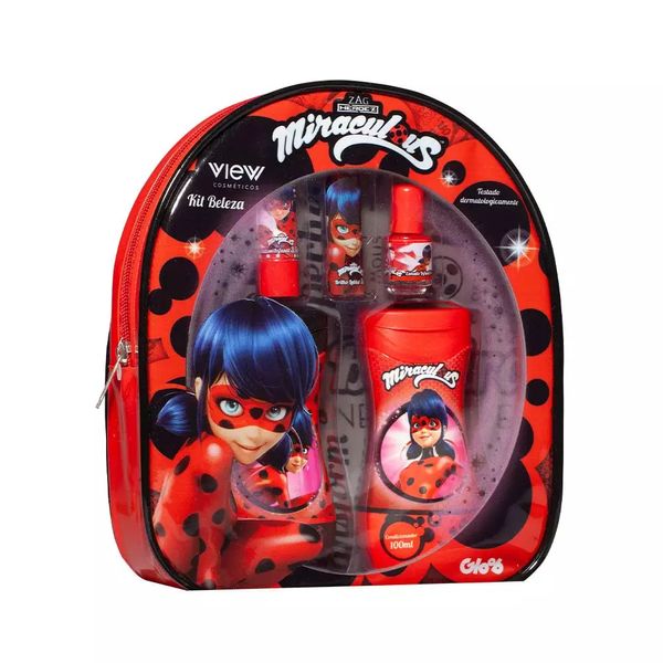 Mochila Miraculous Kit Beleza