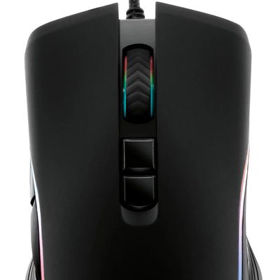 Mouse Gamer X-Zone GMF-01 RGB, 7 Botões, 4800DPI Preto