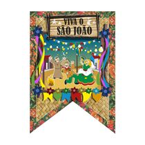 Painel Decorativo Junino Luiz Gonzaga 40x59cm - Item Sortido