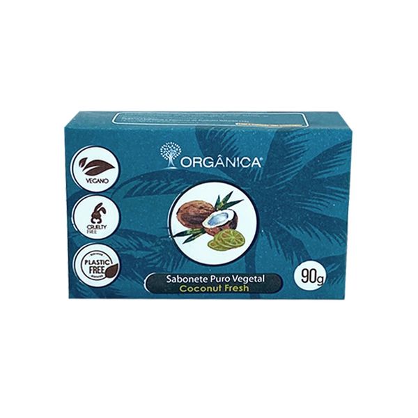 Sabonete Puro Vegetal Coconut E Lima 90g