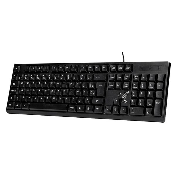 Teclado Universitário USB Maxprint Preto 2.0 Teclado Universitário USB Maxprint Preto 2.0