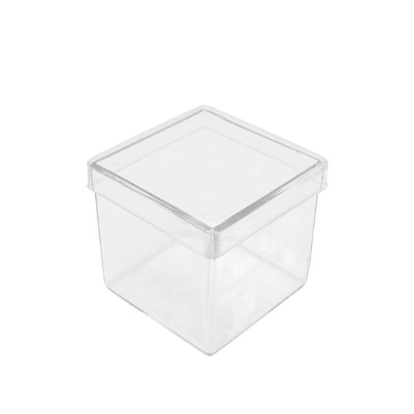 Caixa Acrílica Massari Cristal 5x5cm com 10 Unidades Caixa Acrílica Massari Cristal 5x5cm com 10 Unidades