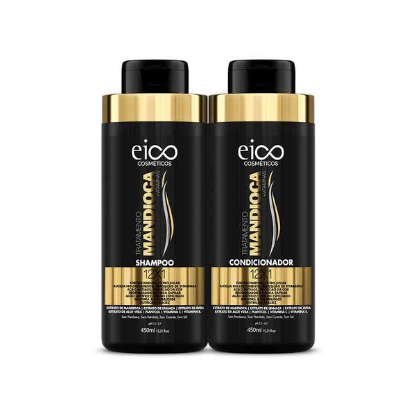 Kit Eico Tratamento Mandioca 450ml
