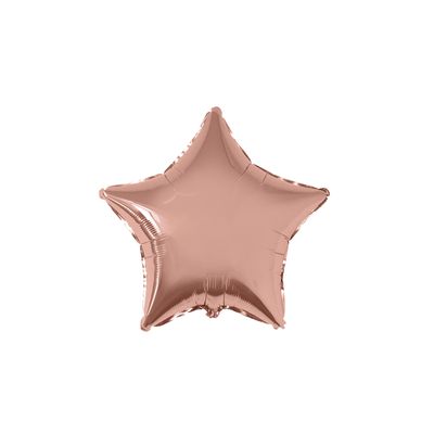 Balão Flexmetal Metalizado Estrela 20" Rosé