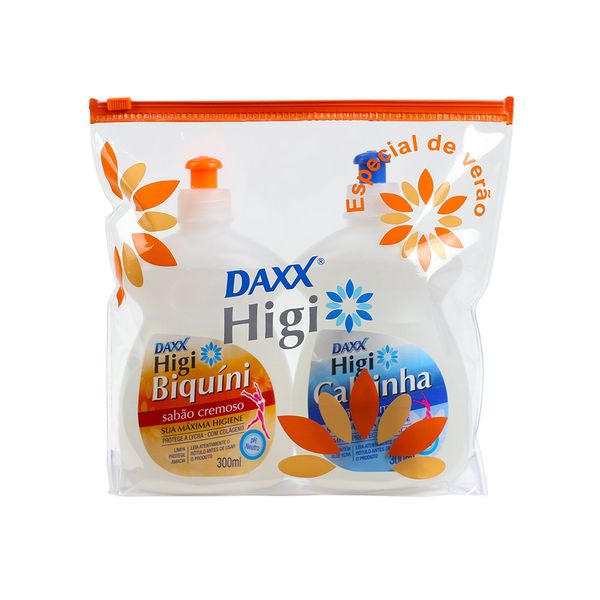 Nécessaire Daxx Higi Calcinha Tradicional + Higi Biquini