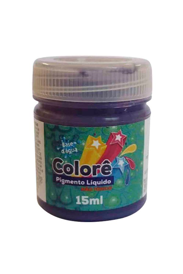 Corante Líquido com 15ml Lilás