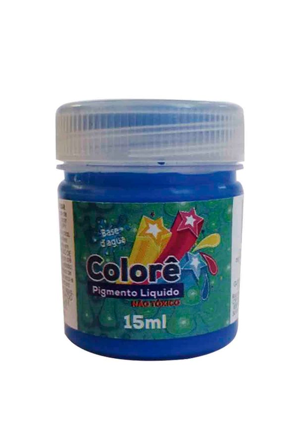 Corante Líquido Neon com 15ml Azul