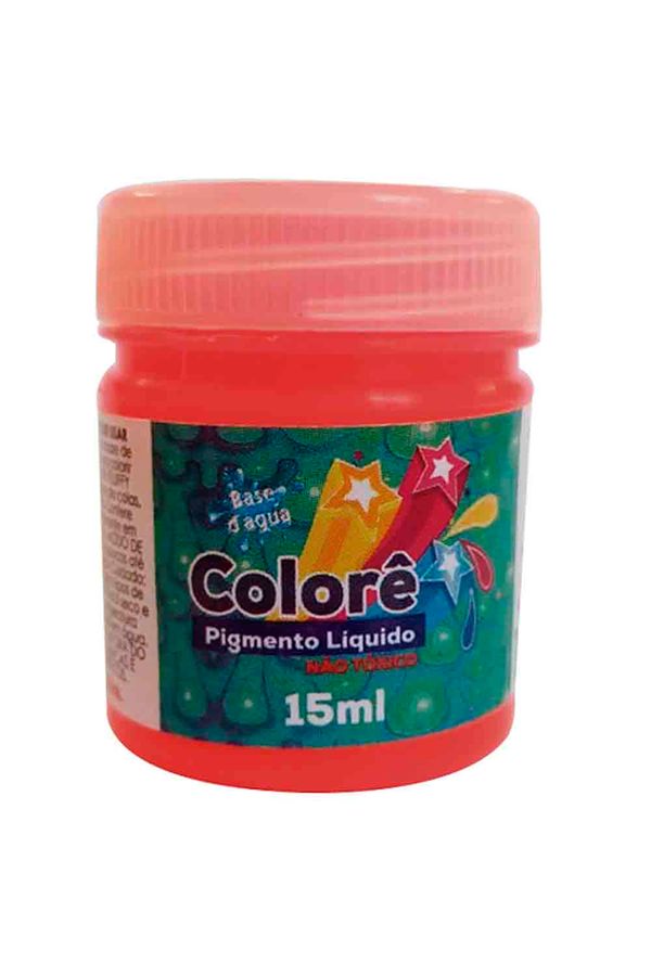 Corante Líquido Neon com 15ml Pink