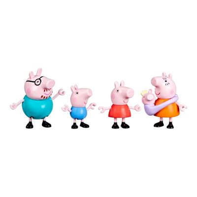 Bonecos Peppa Pig e Familia Com 5 Hasbro