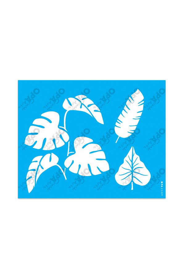 Stencil Opa 20x25 Plantas Tropicais 2589