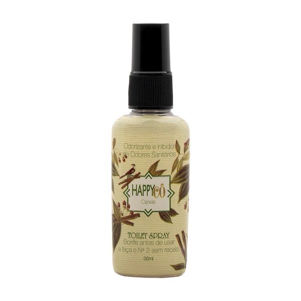 Odorizante e Inibidor de Odores Sanitários Happy Cô Canela 35ml