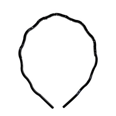 Tiara de Cabelo Zalike Ondulada Preta