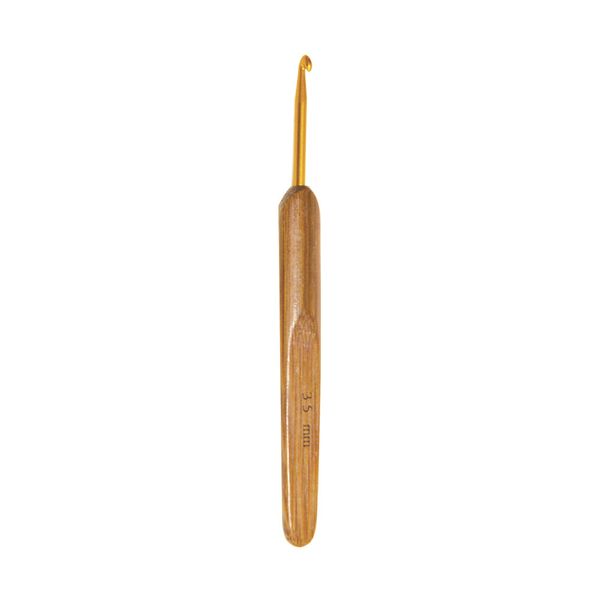 Agulha para Crochê de Madeira 3,5mm