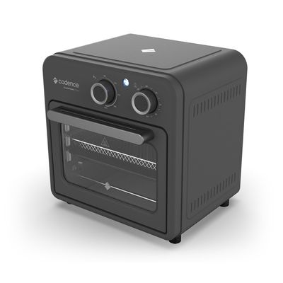 Fritadeira 10L Cadence Classicook Forno e Fryer 2 em 1 FRT700 Preto 127V