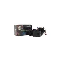 Micro Lâmpada Grillo 8 Funções Colorida com Fio Verde 4,3m 220V