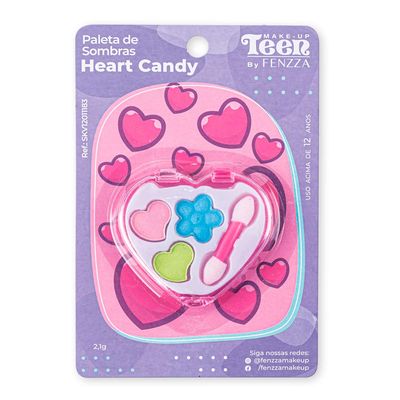Paleta de Sombras Makeup Teen Heart Candy