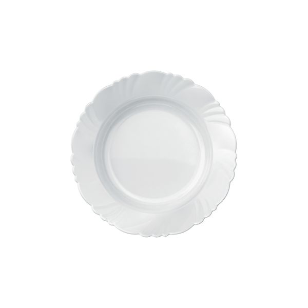 Prato Fundo Nadir Duralex Pétala Branco 23cm Prato Fundo Nadir Duralex Pétala Branco 23cm