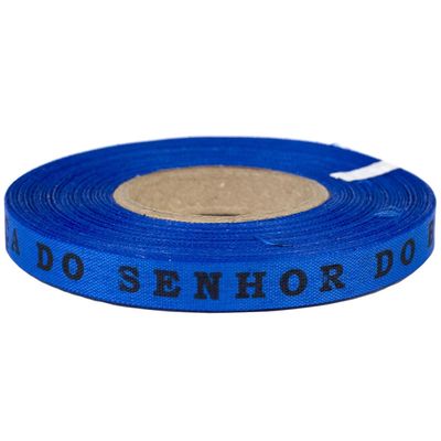 Fita de Tafetá Senhor do Bonfim com 45m com 100 Unidades Azul royal