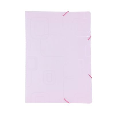 Pasta Aba Elástico Dello Fine sem Lombo Rosa Pink 33,5x23,5cm