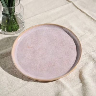 Conjunto de Pratos de Sobremesa Bio Litchi 21,5cm  6 Peças Porto Brasil Rosa