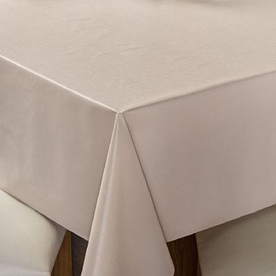 Toalha De Mesa 8 Lugares Térmica Impermeável 1,40 M X 2,50 M 100% Policloreto De Vinila - Avelã