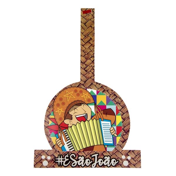 Painel Decorativo Junino Luiz Gonzaga com 4 Unidades