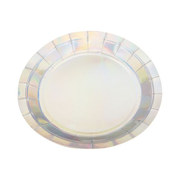 Prato Papel Silver Furtacor com 10 Unidades