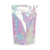 Sacola Cromus com Zíper Nacarado 16x12x3,5cm com 8 Unidades
