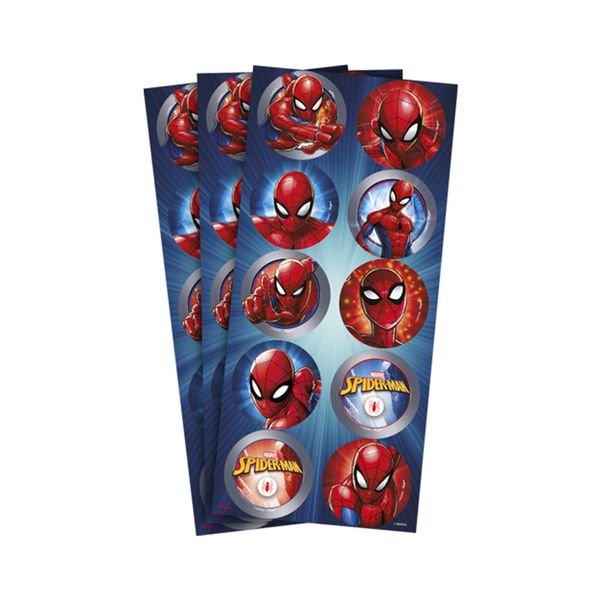 Adesivo Decorativo Homem Aranha Regina com 3 Cartelas