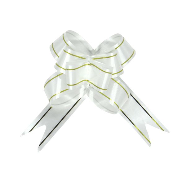 Laço Fácil Gala Branco 1,8x34cm com 10 Unidades Laço Fácil Gala Branco 1,8x34cm com 10 Unidades