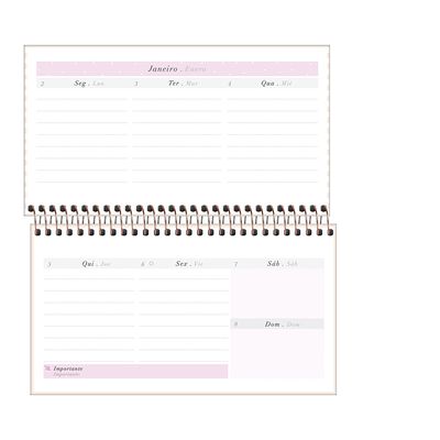 Agenda Bolso Tilibra Espiral Soho Capas Diversas - Item Sortido