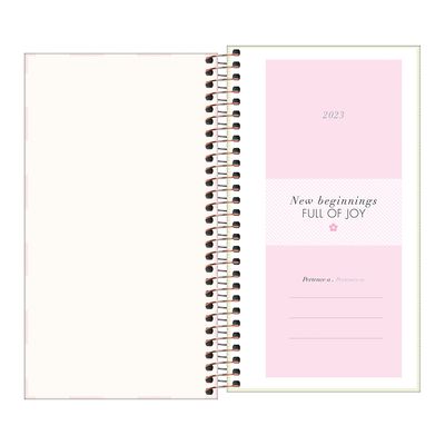 Agenda Bolso Tilibra Espiral Soho Capas Diversas - Item Sortido