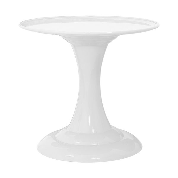 Boleira de Plástico Gaia Amalu Branca 22x19,5cm Boleira de Plástico Gaia Amalu Branca 22x19,5cm