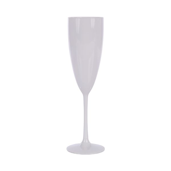 Taça para Champanhe Amalu Branca 170ml