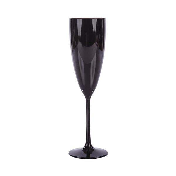 Taça Champanhe 170ml Amalu Preto