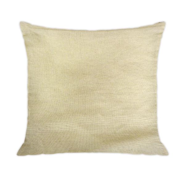 Capa de Almofada Qmagia em Algodão com Zíper 30x30cm Cru Capa de Almofada Qmagia em Algodão com Zíper 30x30cm Cru