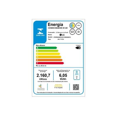 Ar Condicionado Split Teto Inverter LG 54.000 BTUs Frio 220V R-32