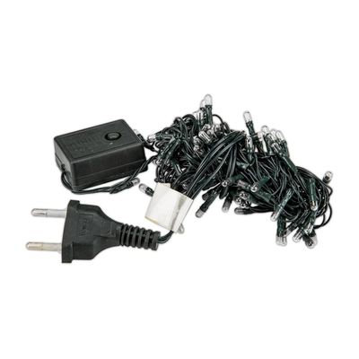 Pisca Led DeA 100 Lâmpadas Luz Branca 8 Funções com Fio Verde 220V 8m