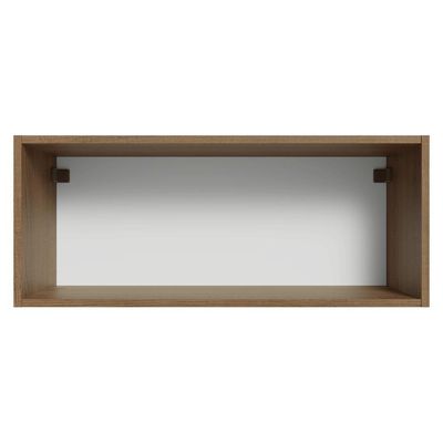 Armário Aéreo 80 Cm 1 Porta Basculante Vik Madesa Rustic/verde