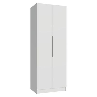 Guarda-roupa Modulado 2 Portas 2 Gavetas 1 Cabideiro Branco Neo Madesa