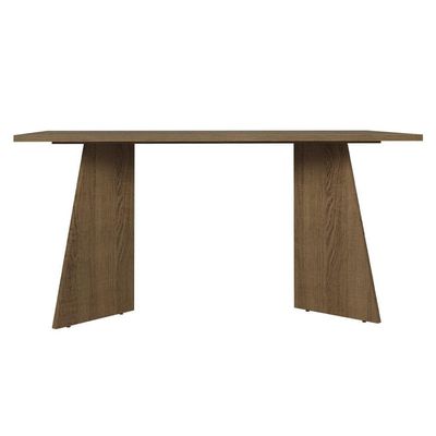 Mesa De Jantar Retangular Tampo De Madeira 5389 Rustic Madesa