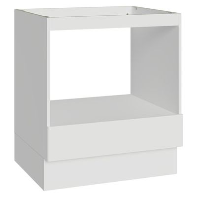 Balcão Para Forno/micro-ondas 70 X 60 Cm 1 Gaveta (sem Tampo) Branco Madesa Branco