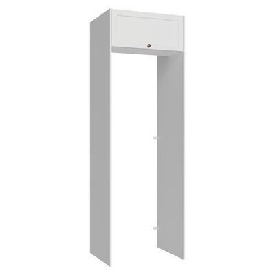 Porta-geladeira 73 Cm 1 Porta Basculante Branco Vik Madesa Branco