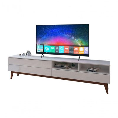 Rack Para Tv Wall 1.8 Branco - Moveisaqui