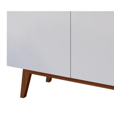 Buffet Aparador Ares 2 Portas Branco - Moveisaqui