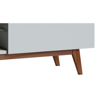 Rack Classic Ad 2.2 Branco Acetinado - Imcal Móveis
