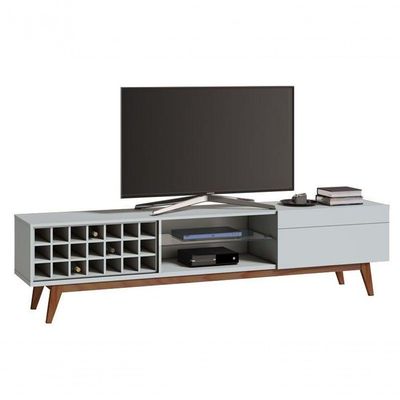 Rack Classic Ad 2.2 Branco Acetinado - Imcal Móveis