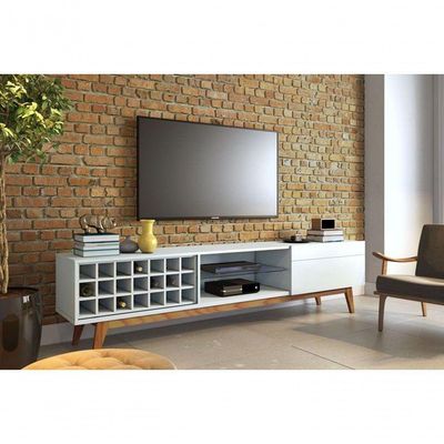 Rack Classic Ad 2.2 Branco Acetinado - Imcal Móveis
