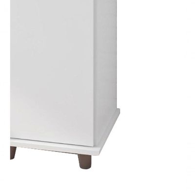 Balcão Para Cozinha Compacto Viena Branco Brilho - Móveis Fiorello