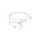 Mesa De Centro Aqua 71 Freijo Com Cobre - Imcal Moveis